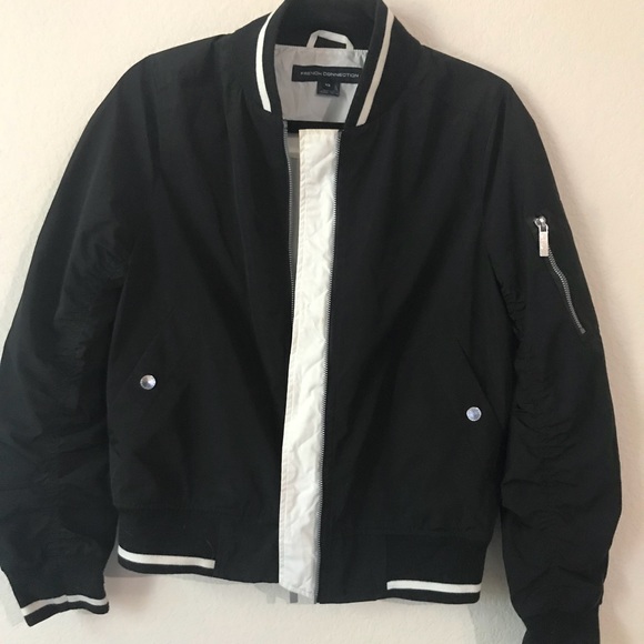 French Connection | Black bomber jacket - Picture 4 of 8